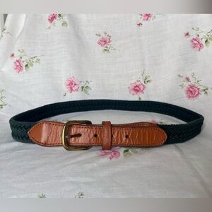 Green and Brown vintage belt